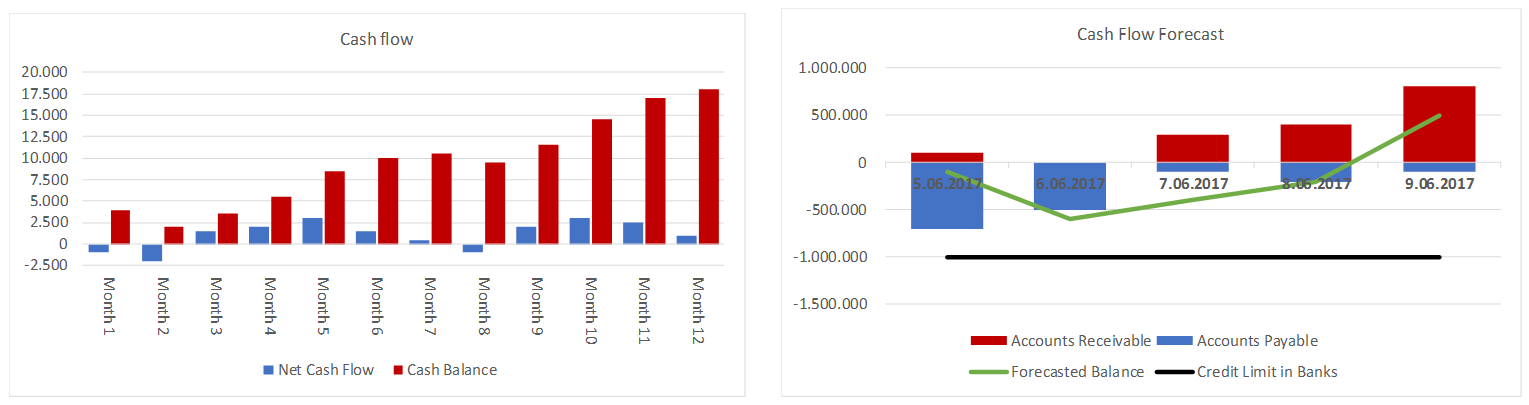 How To Make Cash Flow Graph In Excel